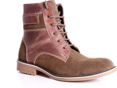 BootEase Boots For Men(Brown, Pink, Olive