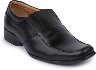 Vilax Slip On Dress Shoes Slip On For Men(Black, Black)