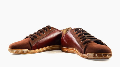 

Knotty Derby Charlie Sneakers, Lace Up For Men(Brown