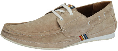 Sole Strings CR0100 Boat Shoes For Men(Beige) Sole Strings CR0100 Boat Shoes For Men(Beige)