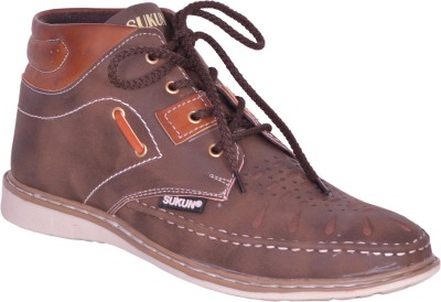 

Sukun Casual Shoes For Men(Brown)