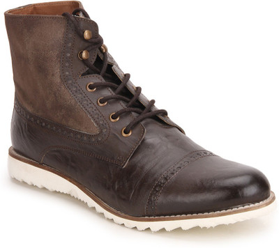 

Knotty Derby Colin TC Brogue Boots For Men(Brown