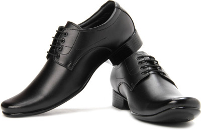 

San Frissco Lace Up Shoes For Men(Black