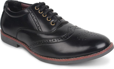 

Adreno Brogue Lace Up Shoes For Men(Black