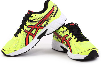 

Asics Patriot 7 Men Running Shoes For Men(Multicolor, Flash yellow/fiery red/black