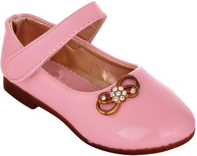 

Glinchy Casual Comfortable Synthetic Leather Bellies For Women(Pink