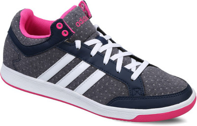 

ADIDAS NEO ORACLE VI MID W Sneakers For Women(Pink, Grey, Conavy/ftwwht/shopin