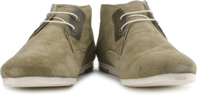 

Red Tape Men Genuine Leather Sneakers For Men(Brown, Stone