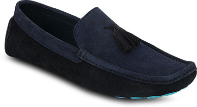 

Kielz Black-Suede-Men Loafers Loafers For Men(Blue
