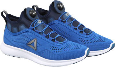 

REEBOK PUMP PLUS TECH Running Shoes For Men(Blue, Awesome blue/navy/white