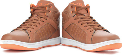 

Fila SAMUEL Mid Ankle Sneakers For Men(Brown, White, Brn/org