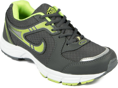

Asian Running Shoes For Men(Grey, Green