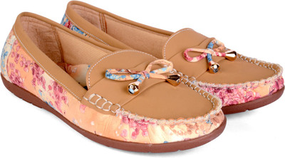 

Sam Stefy Loafers For Women(Tan)