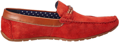 

FootIn by Bata Loafers For Men(Red, Brown