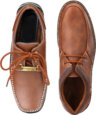 

Rocozo Casual Shoes For Men(Brown, Tan