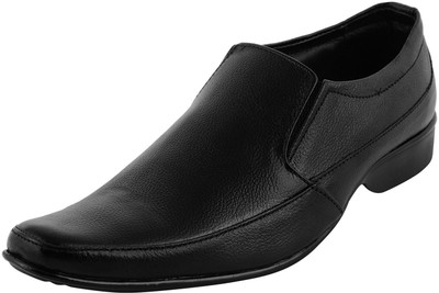 

LeatherKraft Slip On For Men(Black