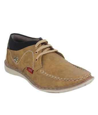 

Lime Corporate Casuals For Men(Brown)