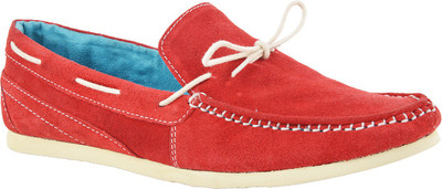 

Willywinkies Comfort and Durable Boat Shoes For Men(Red)
