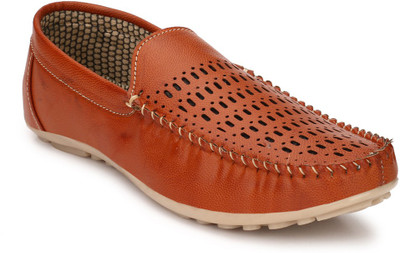 

Rivi9 loafers Loafers For Men(Tan, Red