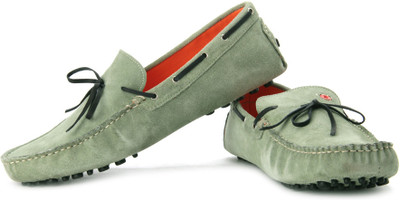 

Style Centrum Driving Shoes For Men(Black, Green), Sea blue