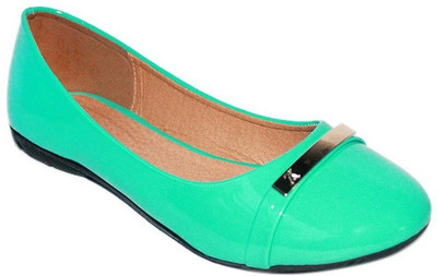 

Promenade Melissa Patent Green Bellies For Women(Green)