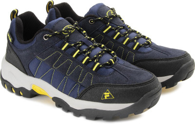 

Fila JAMES Hiking & Trekking Shoes For Men(Multicolor, Nvy/blk/yel