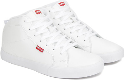 

Levi's FRANKLIN High Ankle Sneakers For Men(White