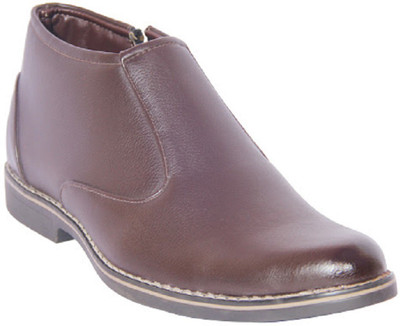 

Leather Chief Slip On For Men(Brown