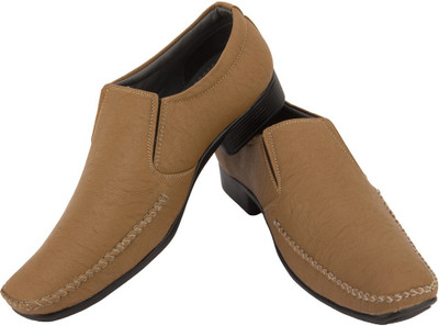 FBT Slip On Shoes For Men(Beige)