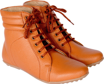 

Sam Stefy Boots For Women(Tan)