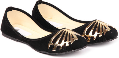 Ignis Toe Butterfly Women Bellies For Women(Black
