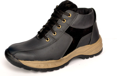 

RICH FIELD Men New Safety Shoe Corporate Casuals For Men(Black