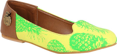 

Chalk Studio Ananas Bellies For Women(Yellow, Green