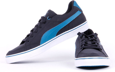 Puma Court Point Vulc Buck Casual Shoes For Men(Black