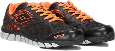 

Lotto X-RIDE Running Shoes For Men(Black, Black/silver metal