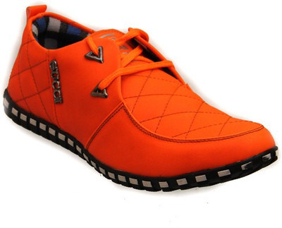 

Broxx Boat Shoes For Men(Orange