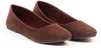 

TEN Comfortable Brown Bellies For Women(Brown)