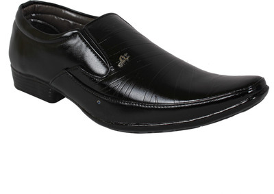 

Nexq Slip On Shoes For Men(Black)