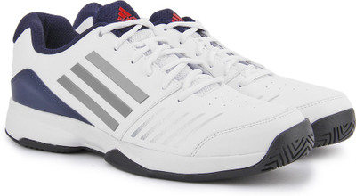 

ADIDAS ALL COURT Tennis Shoes For Men(Multicolor, White/visgre/scarle