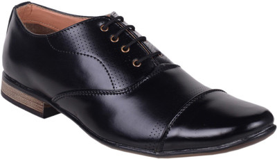 

Shoebook Smart Shoes Lace Up For Men(Black
