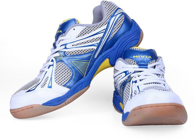 

Nivia KRAIT Badminton Shoes For Men(Multicolor), 40;blue