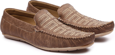 

Andrew Scott Men's Brown Synthetic Loafers For Men(Brown, Coffee