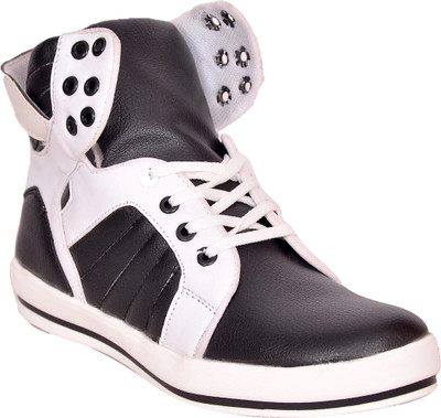

Flute Boots For Men(Brown, White