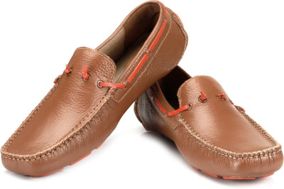 tZaro Tan Sport Loafers For Men(Tan)