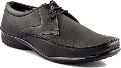 

Golden Sparrow Lace Up Shoes For Men(Black)