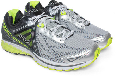 Fila Running Shoes For Men(Grey), Met sil/dk sdw
