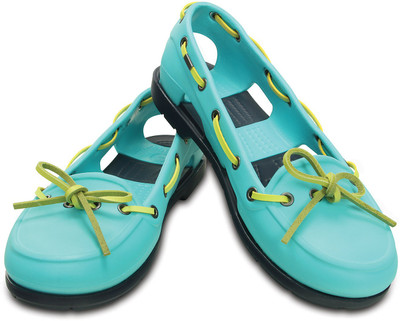 

Crocs Boat Shoes For Women(Blue), 14261-4dp