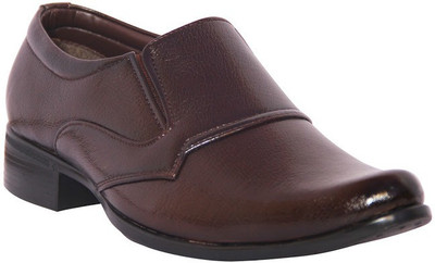 

Leather Chief Slip On For Men(Brown