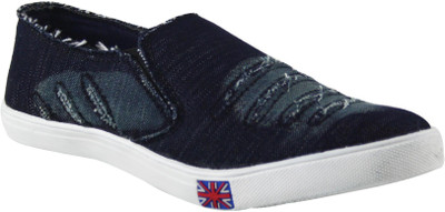 

BJOS BJOS Stylish Denim Loafer Loafers For Men(Blue