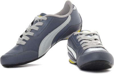 

Puma Racer Cat Men Sneakers For Men(Grey, 02;grisaille;highrise;blazing yellow